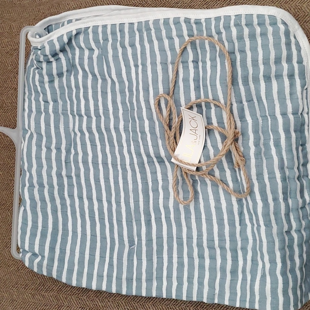 LILA AND JACK BABY BLANKET NWT